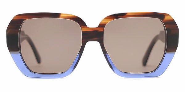 Havana Transparent Blue/Tortoise / 55-17-140