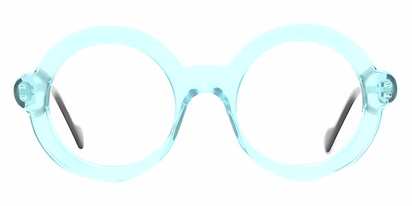 Light Blue Transparent/Brown / 46-21-145