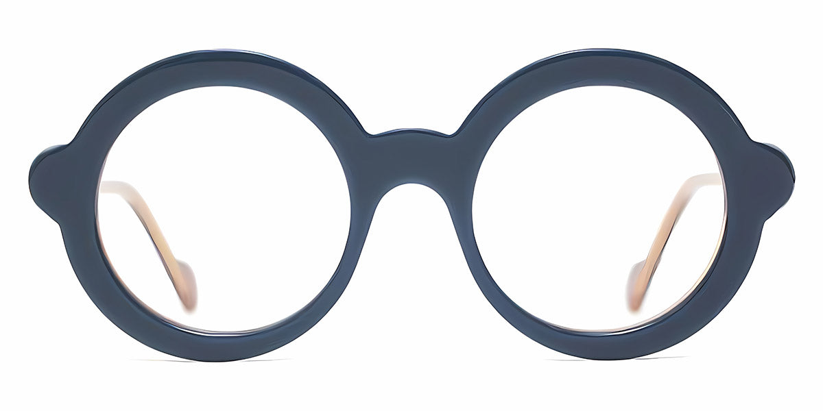 Henau LUNAFORTE Round Eyeglasses | EyeOns.com