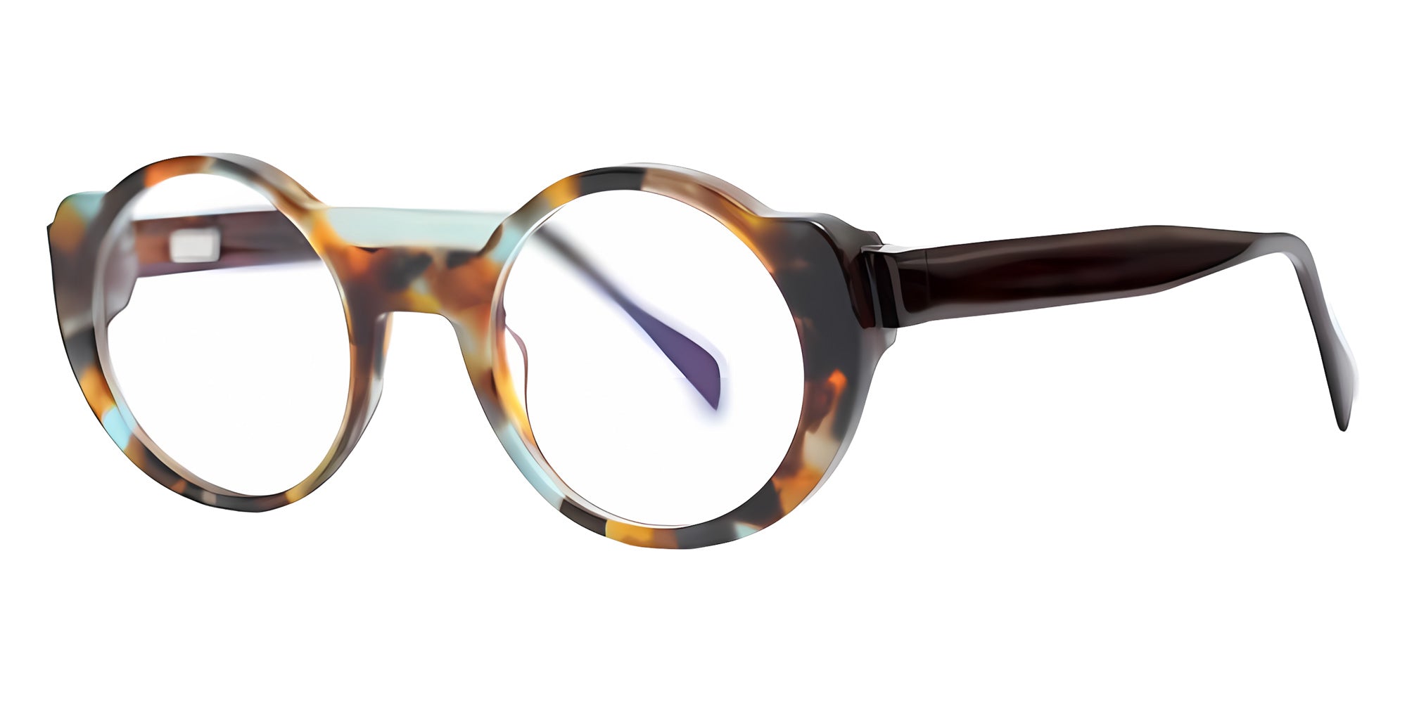 Henau MUCHA 1H07b 47 - Blue Turtle/Brown Transparent #id:henmucha1h07b_s:102105