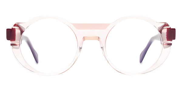 Transparent Pink/Burgundy / 47-22-145