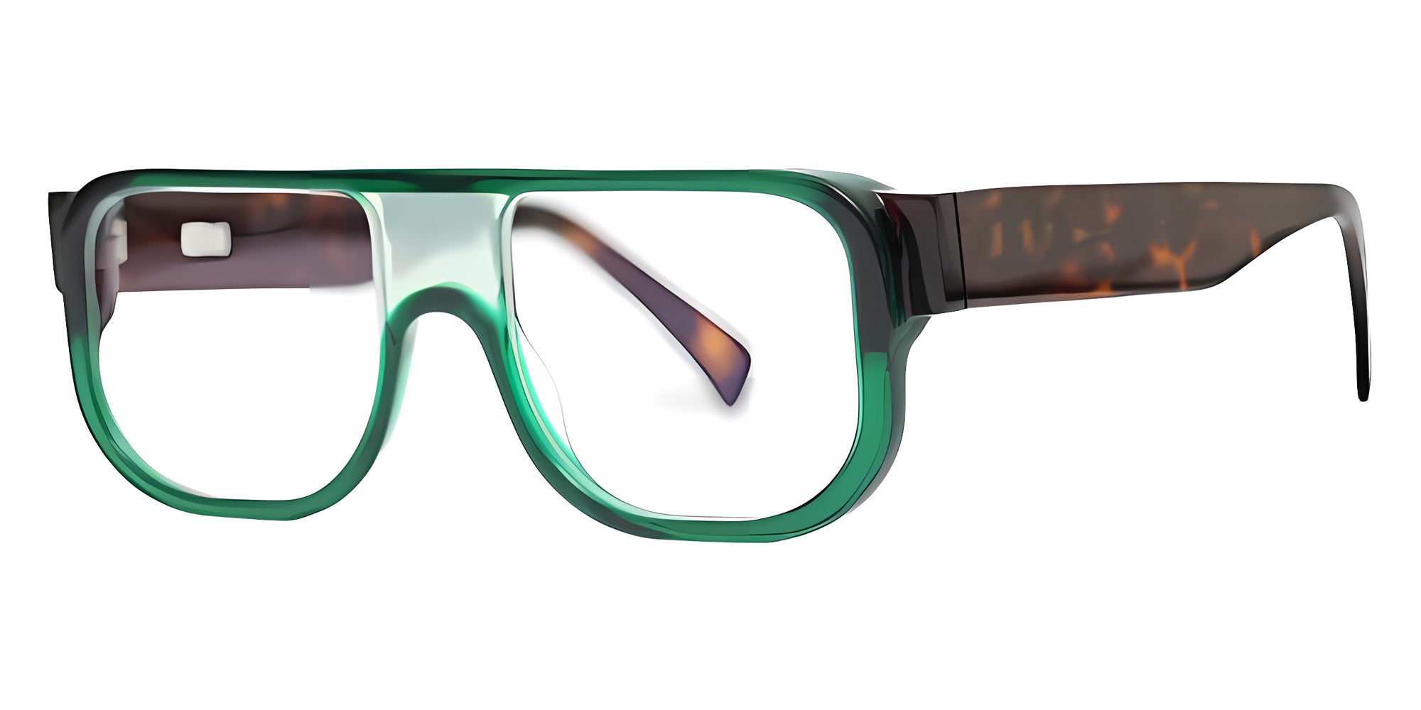 Henau MUGA R66 51 - Green Transparent/Tortoise #id:henmugar66_s:102105