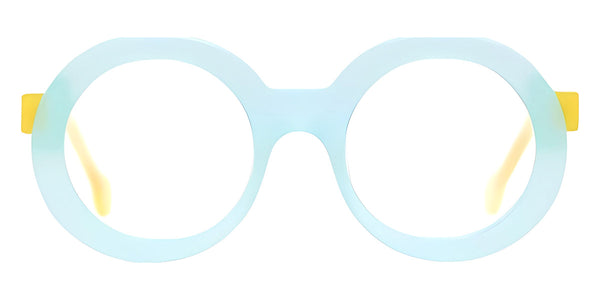 Transparent Light Blue/Yellow / 48-21-140