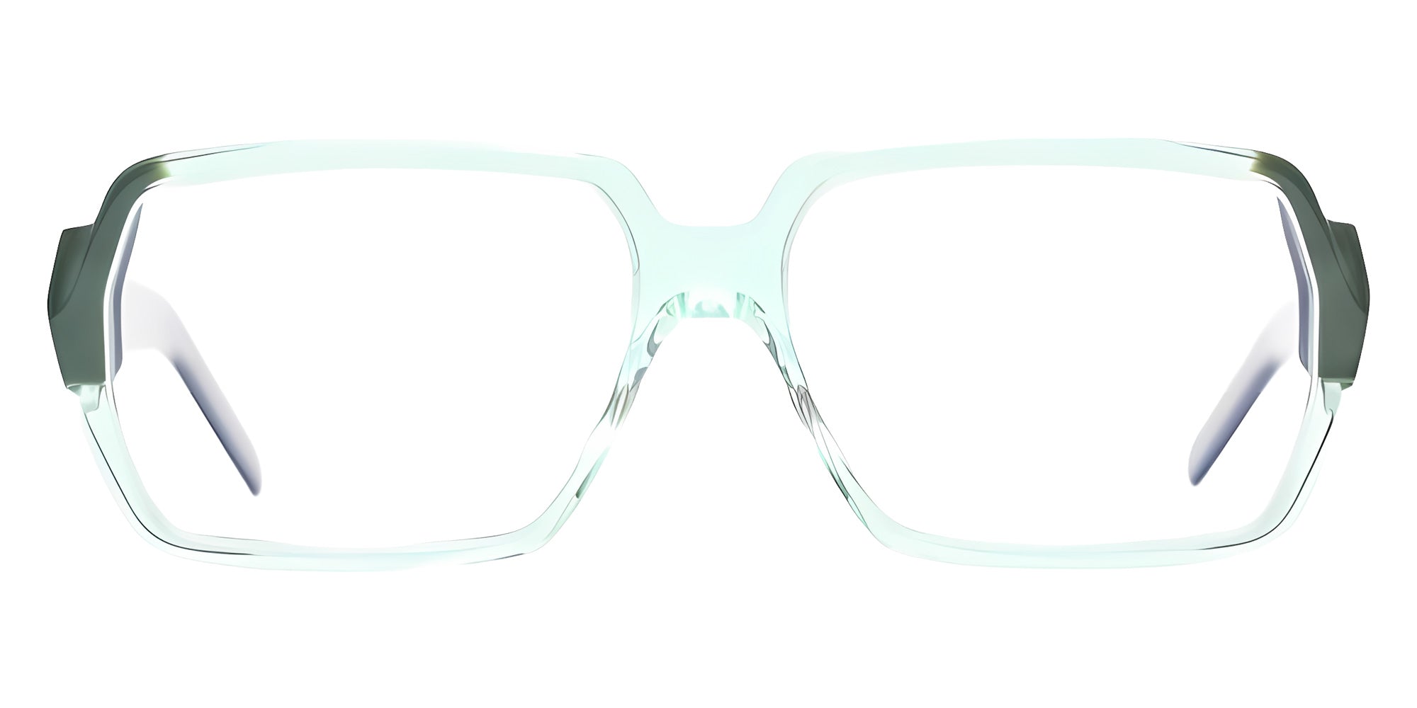 Henau TIMMY 0H87 58 - Transparent Light Green/Dark Green #id:hentimmy0h87_s:102100