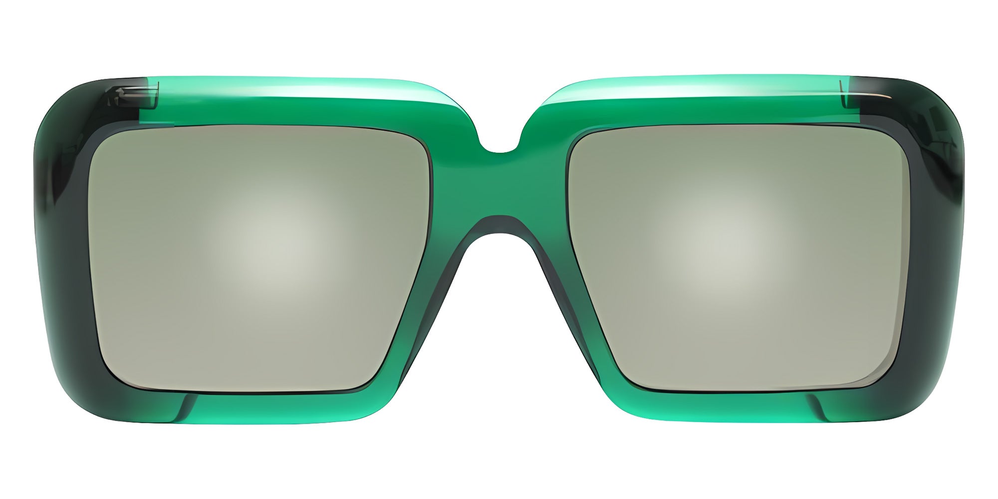 Henau TOBOGAN SUN R66 53 - Green Transparent #id:hentobogansunr66_s:102100