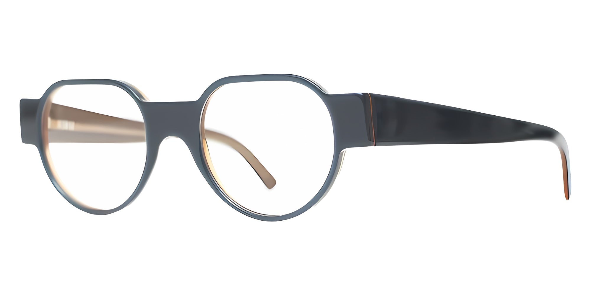 Henau TRIONO N57 46 - Blue/Brown Transparent #id:hentrionon57_s:100105