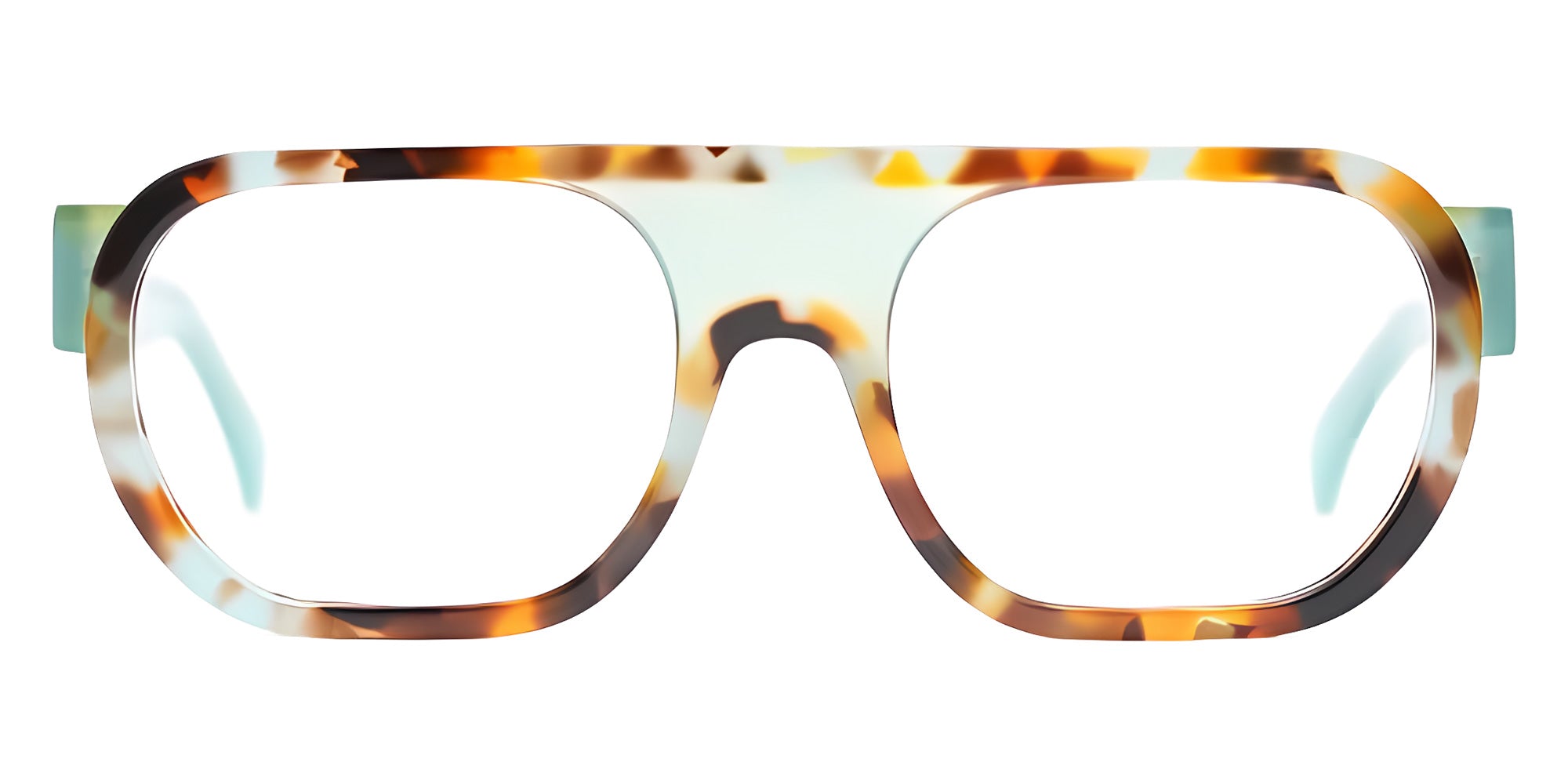 Henau YARA 1H07c 55 - Tortoise/Light Blue #id:henyara1h07c_s:102100