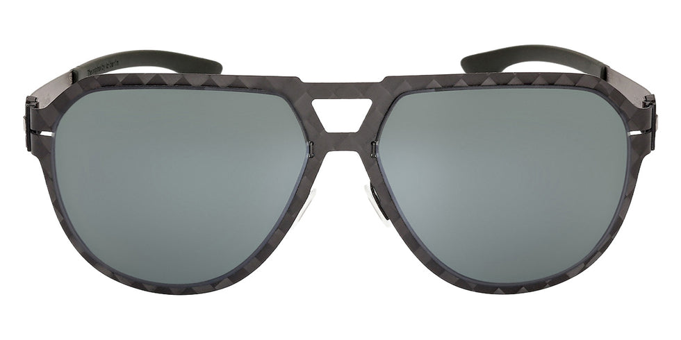 ic! berlin IC0008 FLX_S04 02R 61 - Matte Black / Green Polarized #id:ic000802r_s:100100