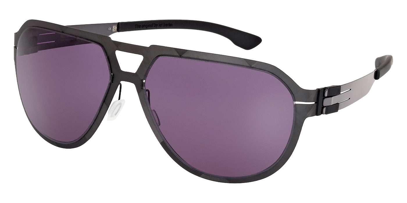 ic! berlin IC0008 FLX_S04 02Y 61 - Matte Black / Violet #id:ic000802y_s:102105