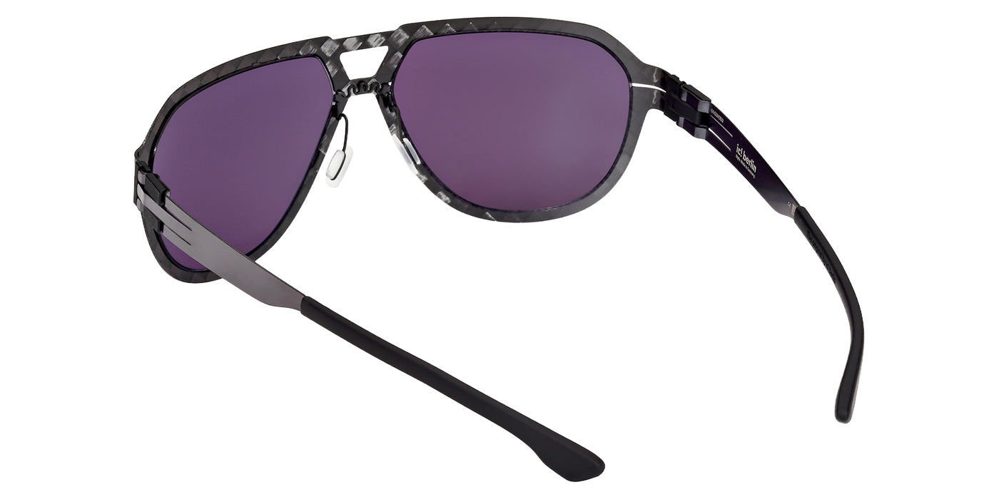 ic! berlin IC0008 FLX_S04 02Y 61 - Matte Black / Violet #id:ic000802y_s:102115
