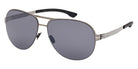 ic! berlin IC0010 GERRIT 02A 61 - Matte Black / Smoke #id:ic001002a_s:100105