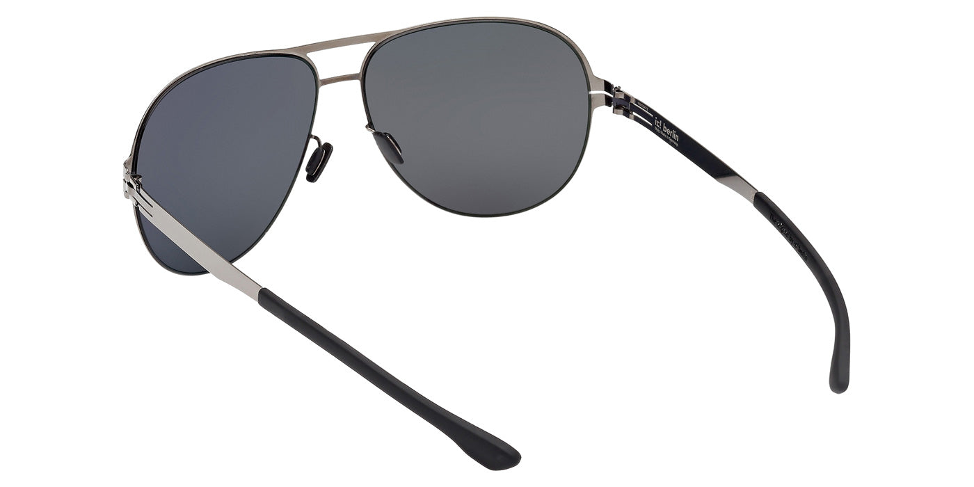 ic! berlin IC0010 GERRIT 02A 61 - Matte Black / Smoke #id:ic001002a_s:100115