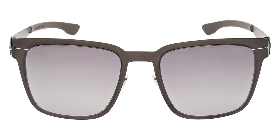 ic! berlin IC0018 TANNER 002 57 - Matte Black / Gradient Smoke #id:ic0018002_s:100100