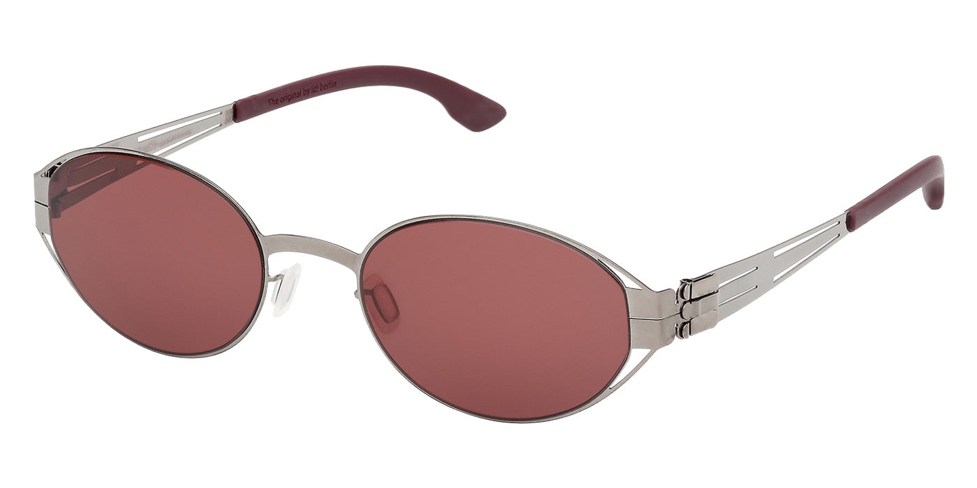 ic! berlin IC0062 NOEMI 02S 54 - Matte Black / Bordeaux #id:ic006202s_s:100105