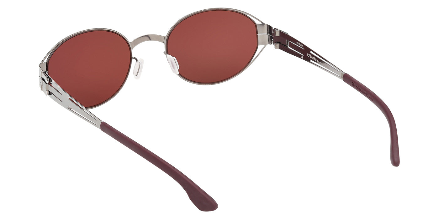 ic! berlin IC0062 NOEMI 02S 54 - Matte Black / Bordeaux #id:ic006202s_s:100115