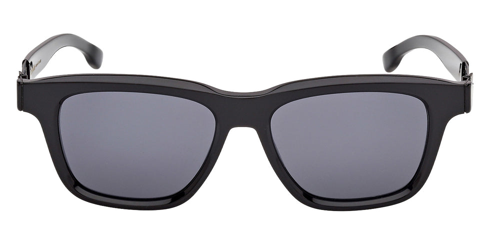 ic! berlin IC0067 GABRIEL 01A 52 - Shiny Black / Smoke #id:ic006701a_s:100100