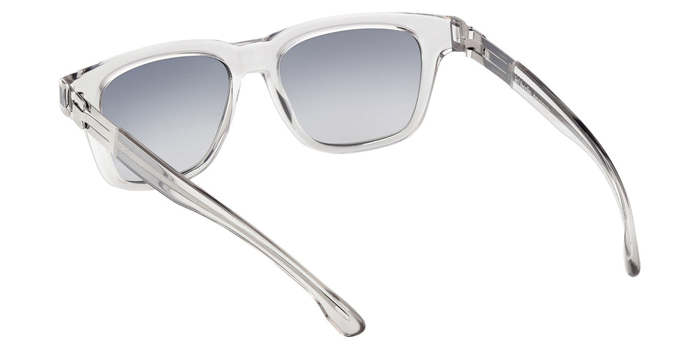 ic! berlin IC0067 GABRIEL 20B 52 - Matte Antiqued Gunmetal / Gradient Smoke #id:ic006720b_s:102115