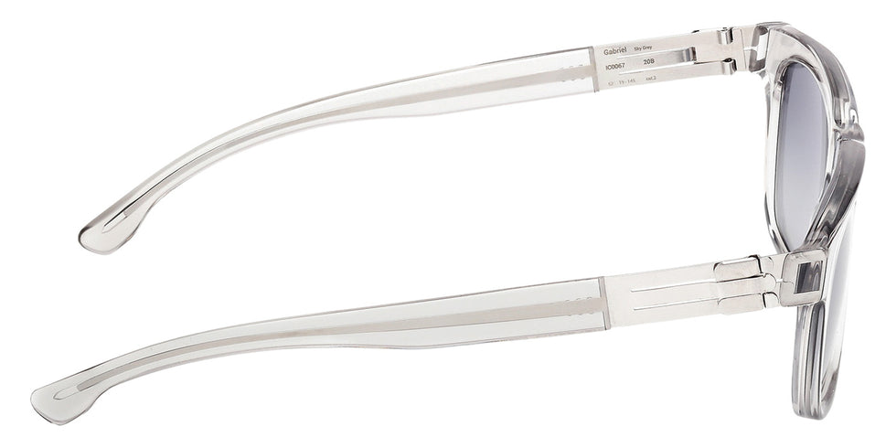 ic! berlin IC0067 GABRIEL 20B 52 - Matte Antiqued Gunmetal / Gradient Smoke #id:ic006720b_s:102130