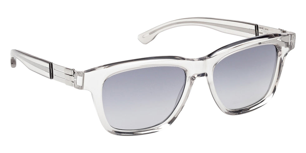 ic! berlin IC0067 GABRIEL 20B 52 - Matte Antiqued Gunmetal / Gradient Smoke #id:ic006720b_s:102135