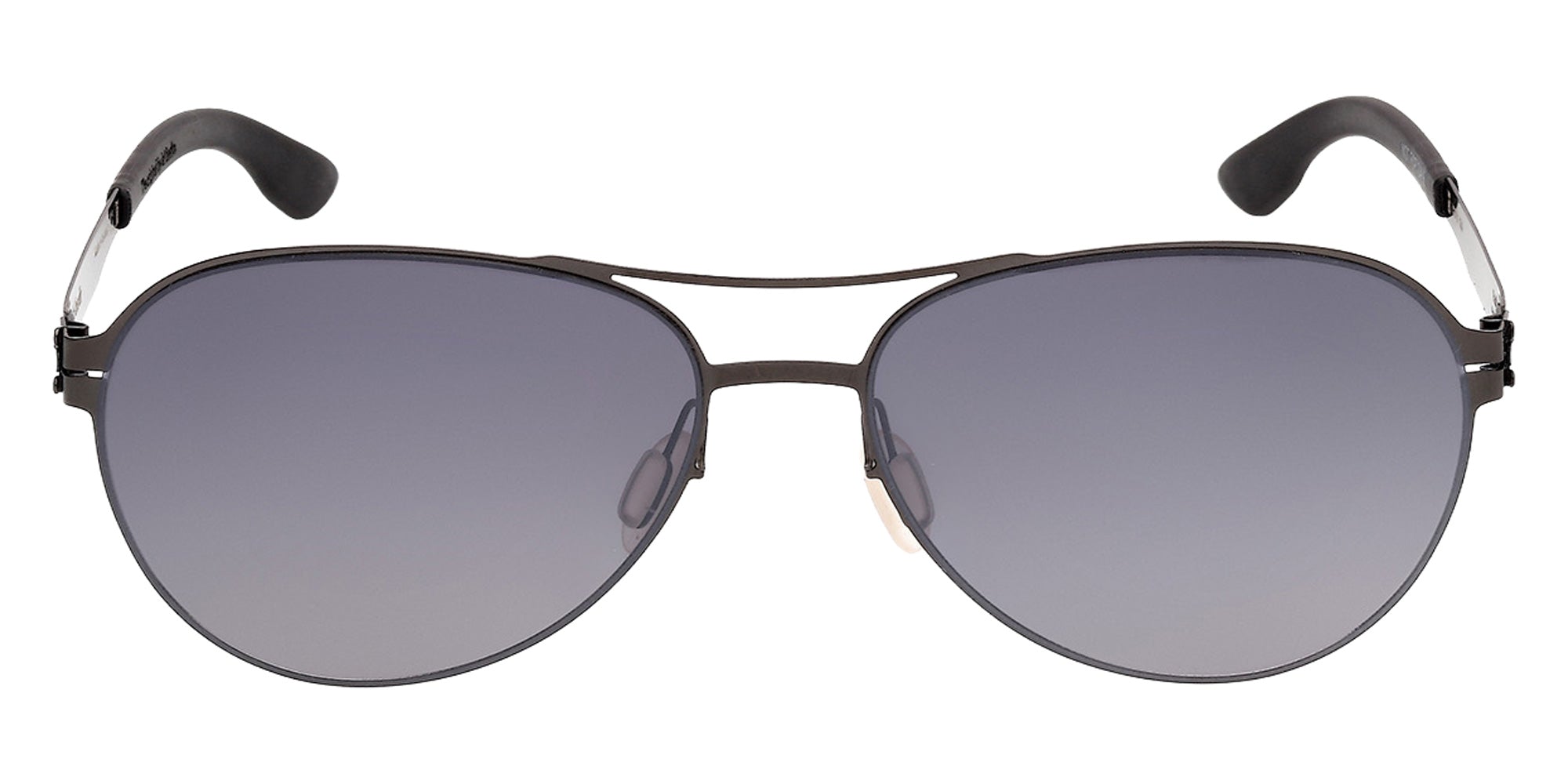 ic! berlin IC0068-D 08B 58 - Black/Horn / Gradient Smoke 08B #id:ic0068d08b_s:102100