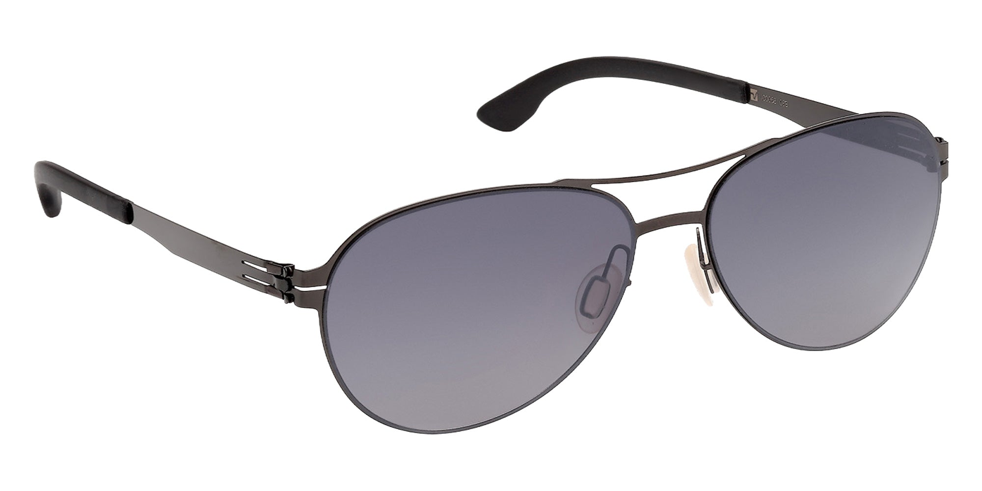 ic! berlin IC0068-D 08B 58 - Black/Horn / Gradient Smoke 08B #id:ic0068d08b_s:102135