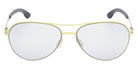 ic! berlin IC0068-D 41A 58 - Matte Palladium / Smoke Photochromic 41A #id:ic0068d41a_s:106100