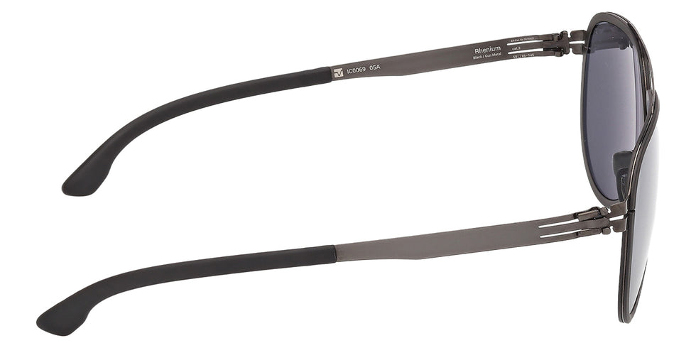 ic! berlin IC0069 RHENIUM 05A 59 - Black/Monocolor / Smoke #id:ic006905a_s:100130