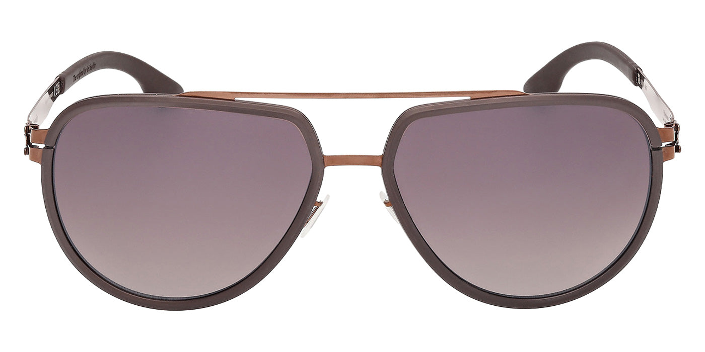 ic! berlin IC0069 RHENIUM 68F 59 - White/Texture / Gradient Brown #id:ic006968f_s:104100