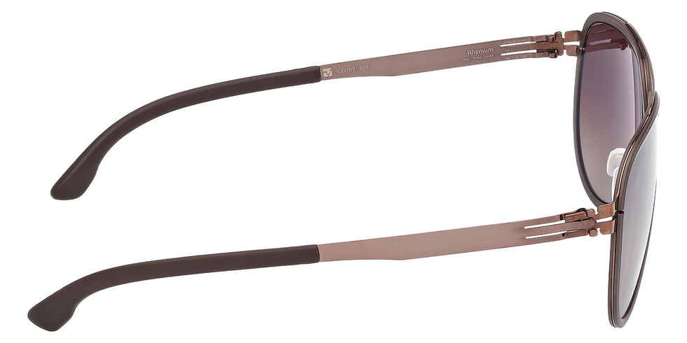 ic! berlin IC0069 RHENIUM 68F 59 - White/Texture / Gradient Brown #id:ic006968f_s:104130