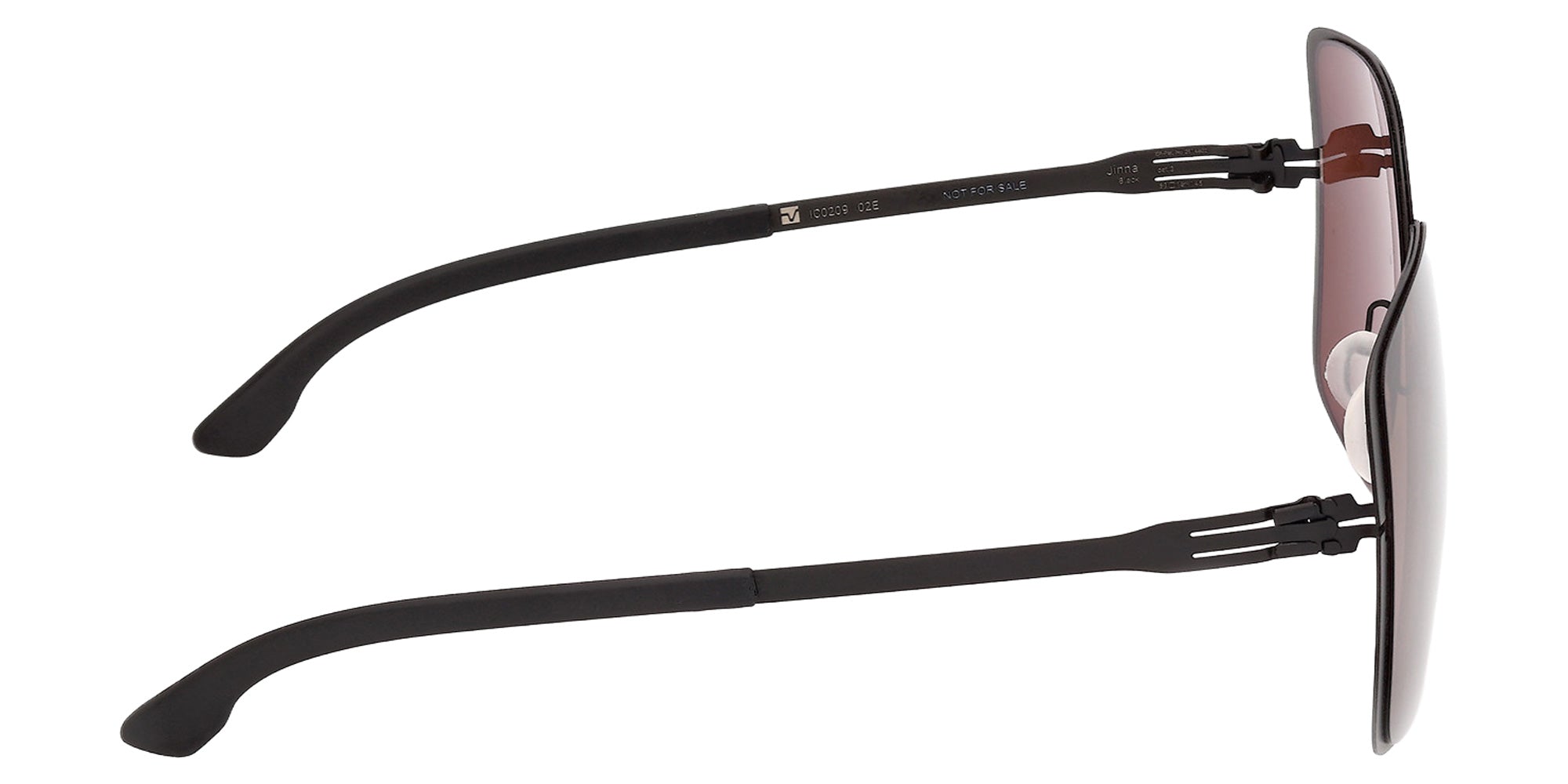 ic! berlin IC0209-D 02E 59 - Matte Black / Brown 02E #id:ic0209d02e_s:102130