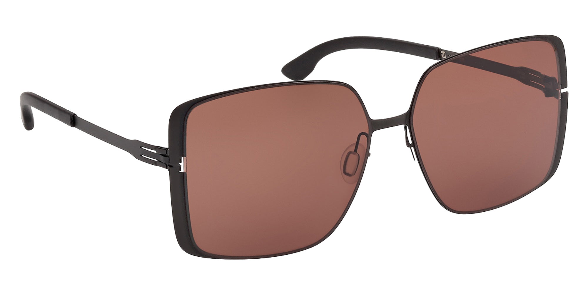 ic! berlin IC0209-D 02E 59 - Matte Black / Brown 02E #id:ic0209d02e_s:102135