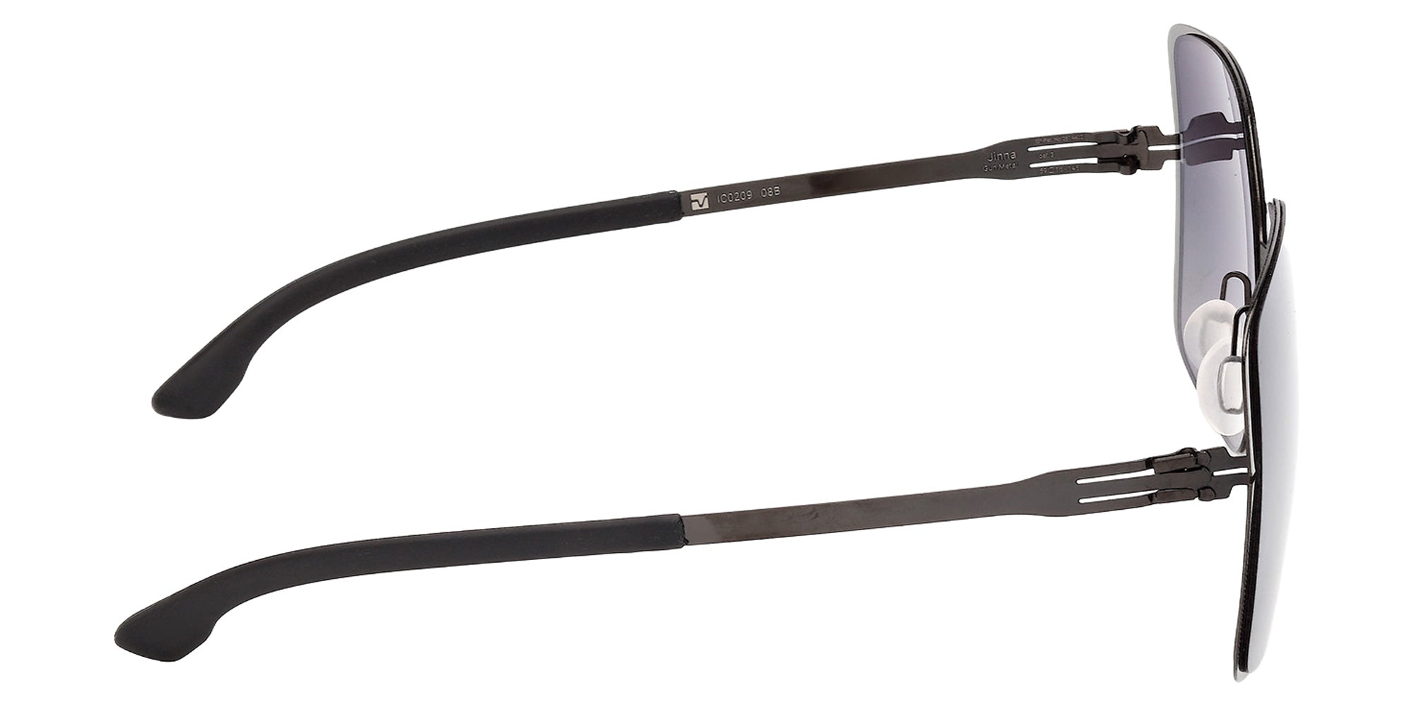 ic! berlin IC0209-D 08B 59 - Black/Horn / Gradient Smoke 08B #id:ic0209d08b_s:104130