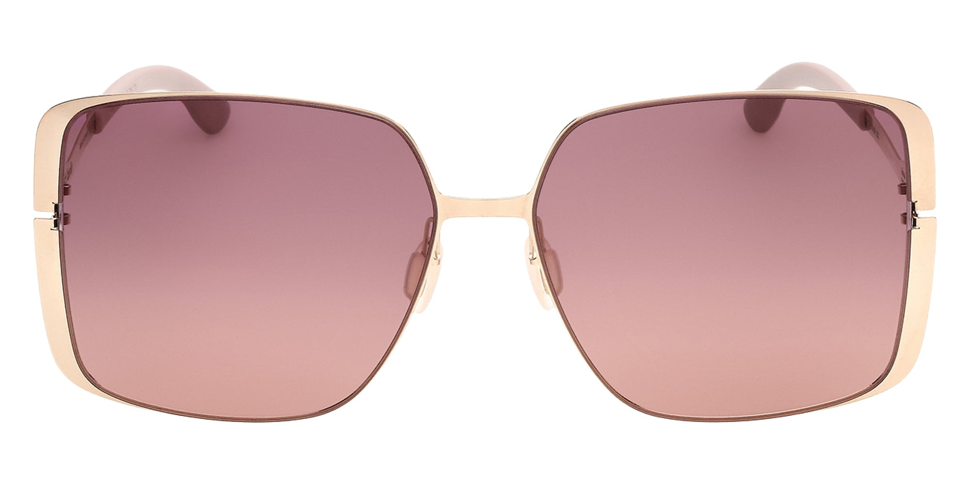 ic! berlin IC0209-D 28Z 59 - Matte Sandblasted Dark Ruthenium / Gradient or Mirrored Violet 28Z #id:ic0209d28z_s:106100