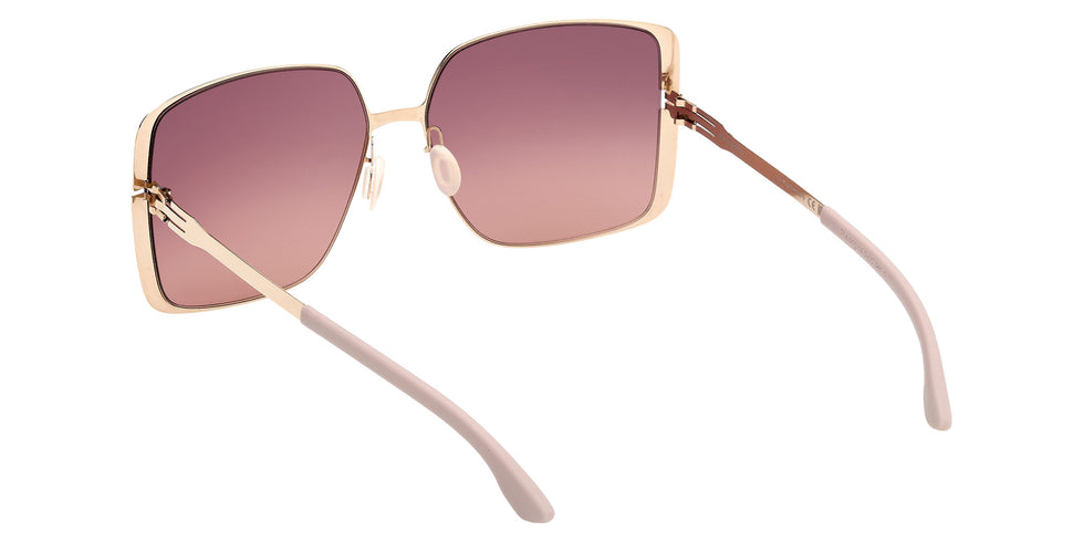 ic! berlin IC0209-D 28Z 59 - Matte Sandblasted Dark Ruthenium / Gradient or Mirrored Violet 28Z #id:ic0209d28z_s:106115