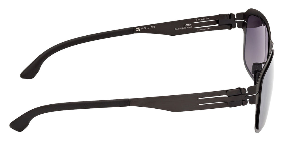 ic! berlin IC0210 JONTE 05B 56 - Black/Monocolor #id:ic021005b_s:100130