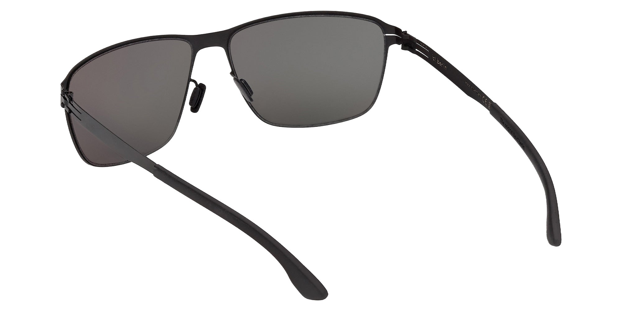 ic! berlin IC0213 02D 61 - Matte Black / Smoke Polarized 02D #id:ic021302d_s:100115