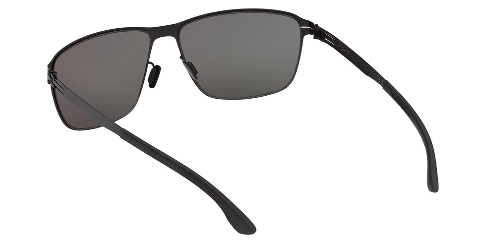 ic! berlin IC0213 02D 61 - Matte Black / Smoke Polarized 02D #id:ic021302d_s:100115