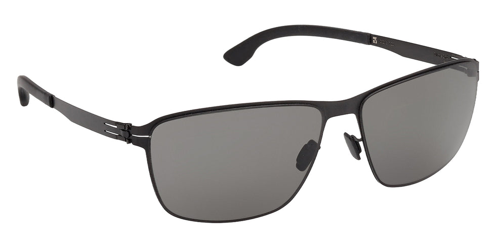 ic! berlin IC0213 02D 61 - Matte Black / Smoke Polarized 02D #id:ic021302d_s:100135