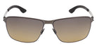ic! berlin IC0213 08R 61 - Black/Horn / Green Polarized 08R #id:ic021308r_s:102100