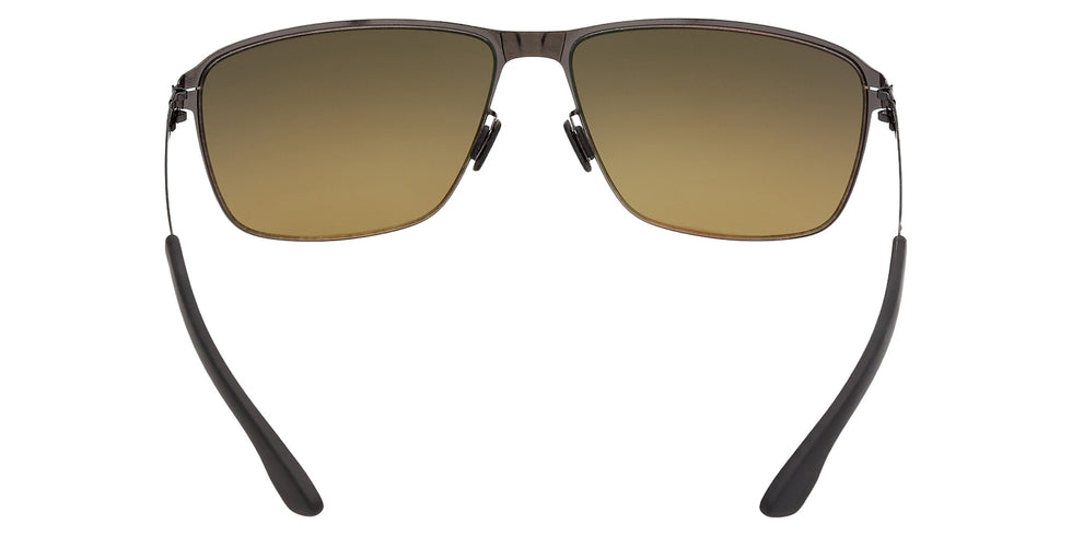 ic! berlin IC0213 08R 61 - Black/Horn / Green Polarized 08R #id:ic021308r_s:102120