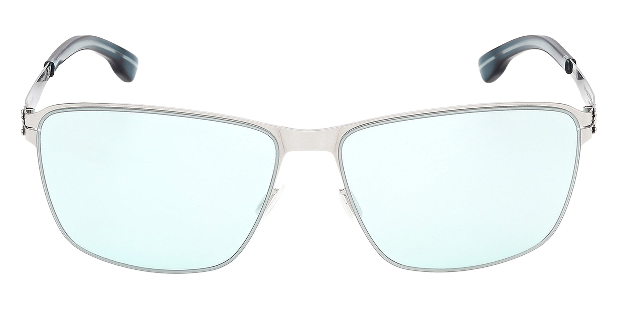 ic! berlin IC0213 20V 61 - Matte Antiqued Gunmetal / Blue Photochromic 20V #id:ic021320v_s:104100