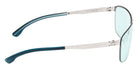 ic! berlin IC0213 20V 61 - Matte Antiqued Gunmetal / Blue Photochromic 20V #id:ic021320v_s:104130