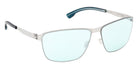 ic! berlin IC0213 20V 61 - Matte Antiqued Gunmetal / Blue Photochromic 20V #id:ic021320v_s:104135