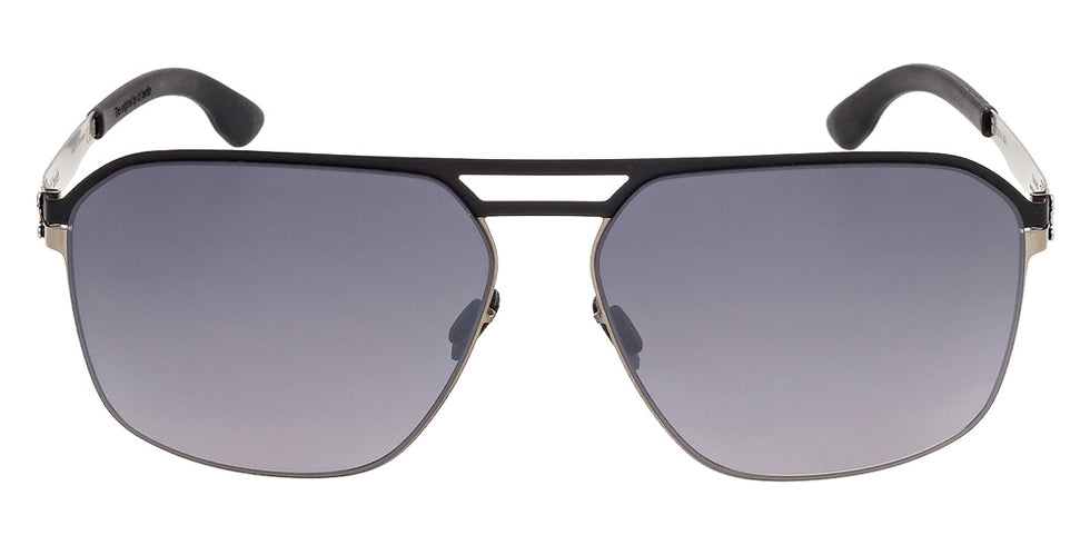 ic! berlin IC0214 RASMUS 05B 62 - Black/Monocolor / Gradient Smoke #id:ic021405b_s:100100