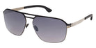 ic! berlin IC0214 RASMUS 05B 62 - Black/Monocolor / Gradient Smoke #id:ic021405b_s:100105