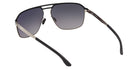 ic! berlin IC0214 RASMUS 05B 62 - Black/Monocolor / Gradient Smoke #id:ic021405b_s:100115