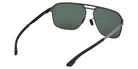 ic! berlin IC0214 08R 62 - Black/Horn / Green Polarized 08R #id:ic021408r_s:102125