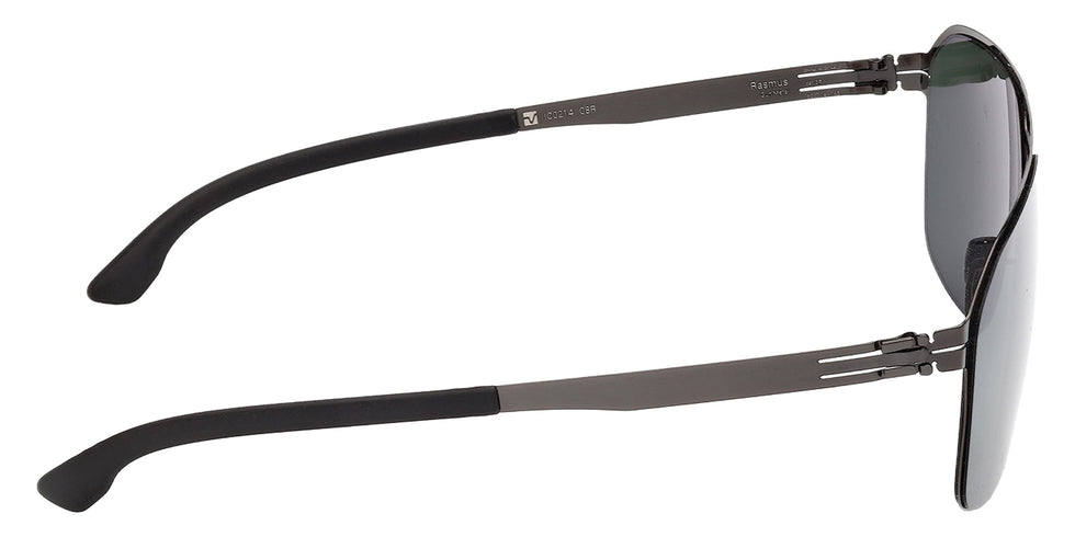 ic! berlin IC0214 08R 62 - Black/Horn / Green Polarized 08R #id:ic021408r_s:102130