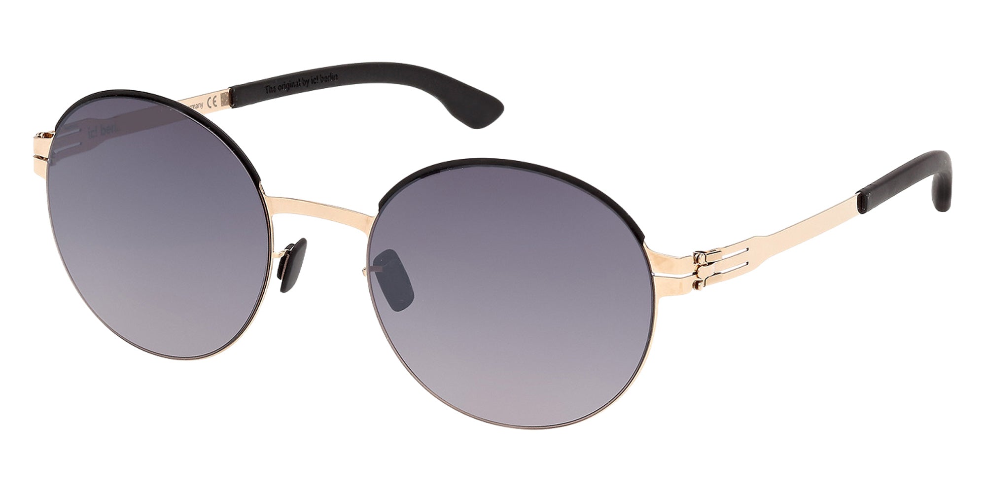 ic! berlin IC0215 05B 53 - Black/Monocolor / Gradient Smoke 05B #id:ic021505b_s:100105