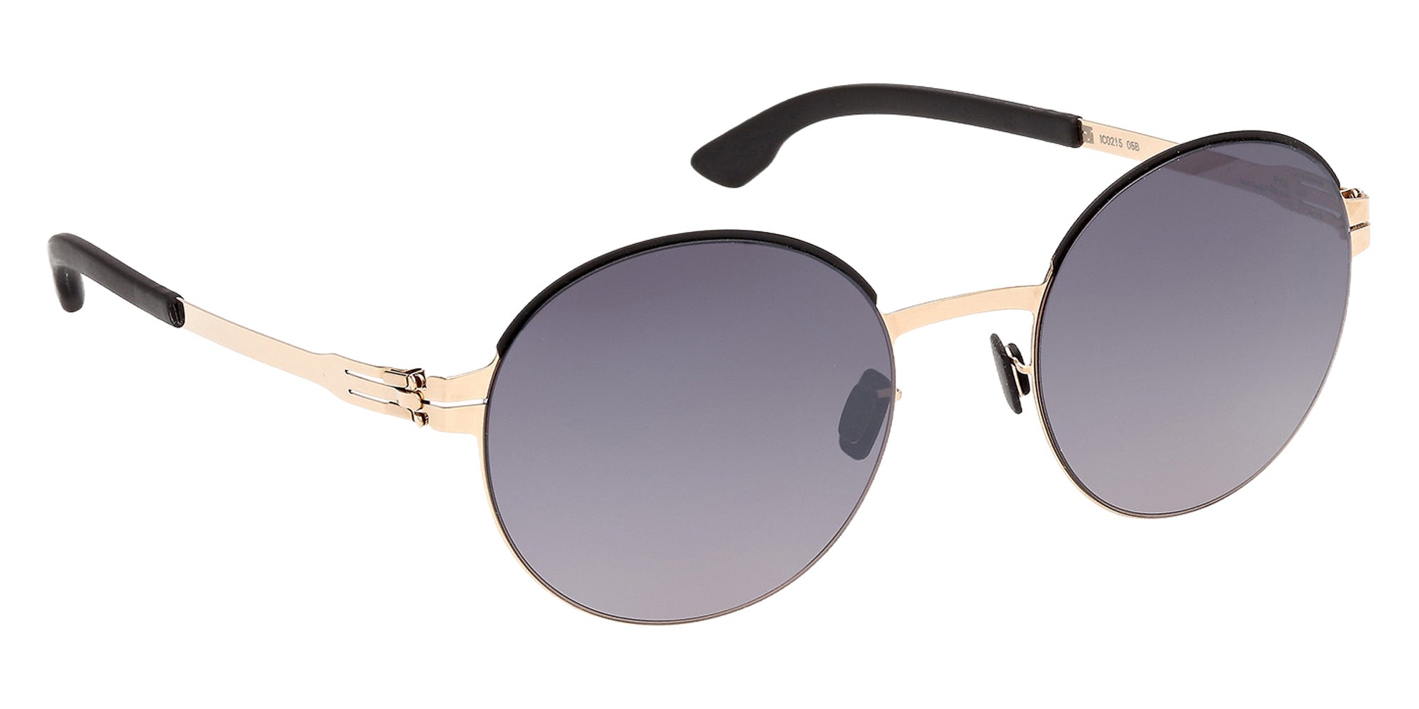 ic! berlin IC0215 05B 53 - Black/Monocolor / Gradient Smoke 05B #id:ic021505b_s:100135